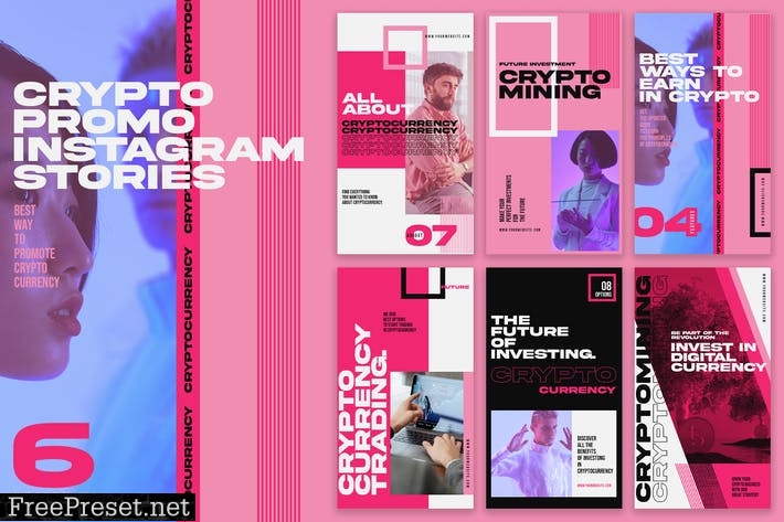 CryptoCurrency Bitcoin Instagram Stories LSPY2ZS