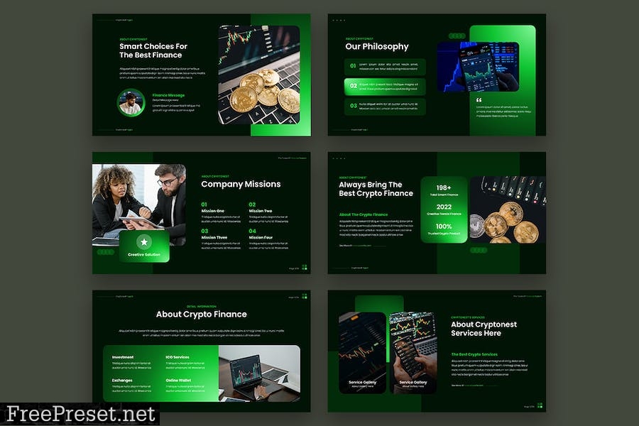 Cryptonest - Crypto Powerpoint VEEJAJA