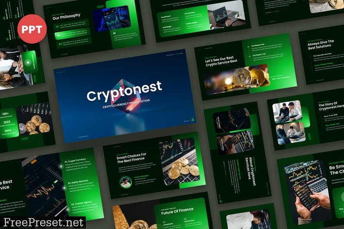 Cryptonest - Crypto Powerpoint VEEJAJA