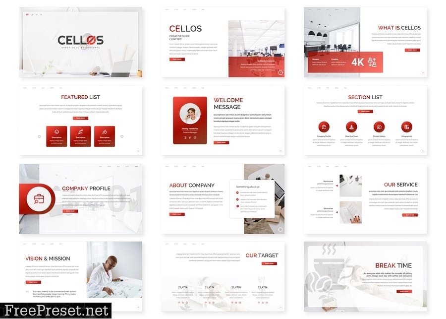 Cubata Project - Business Powerpoint Template QWB7CDB