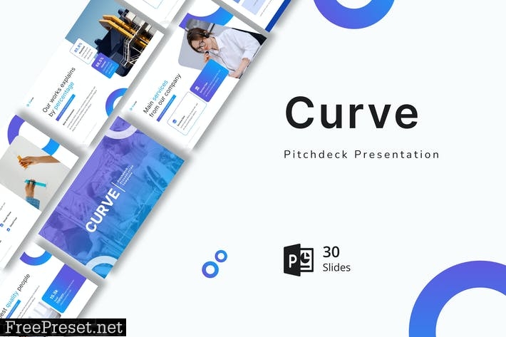 Curve - Pitchdeck Presentation Powerpoint CMBDTRY