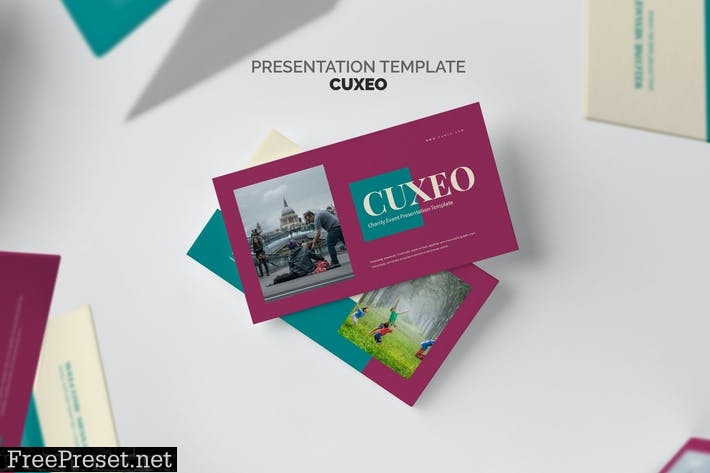 Cuxeo : Charity Event Powerpoint PHDQ26N