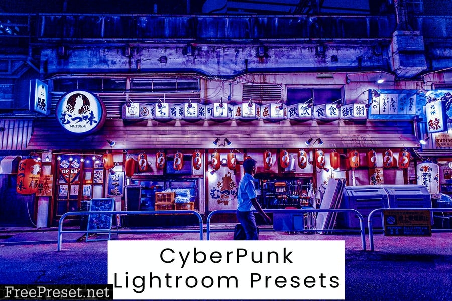 CyberPunk Lightroom Presets K6PCHVX