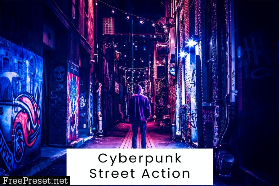 Cyberpunk Street Action NZA9EWB