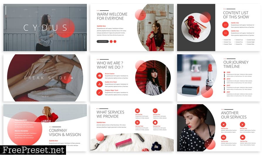 Cydus - Business Powerpoint Template BZ7FJ8R