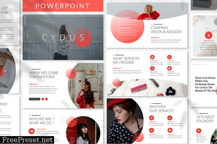 Cydus - Business Powerpoint Template BZ7FJ8R