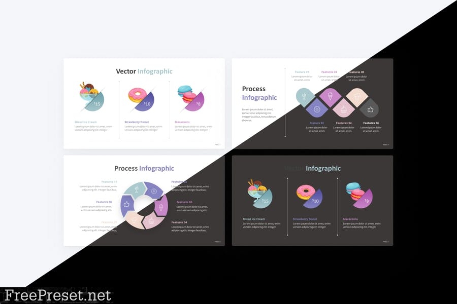 Dancake Food PowerPoint Template