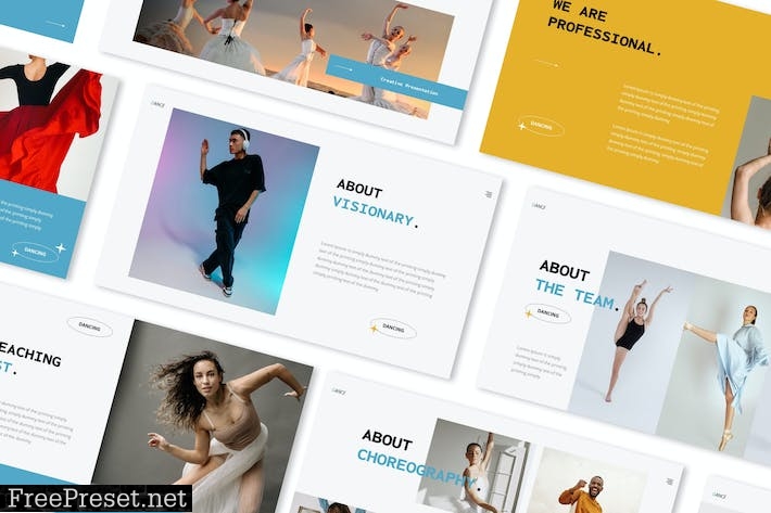 Dance Powerpoint Presentation Template GJWB6RD