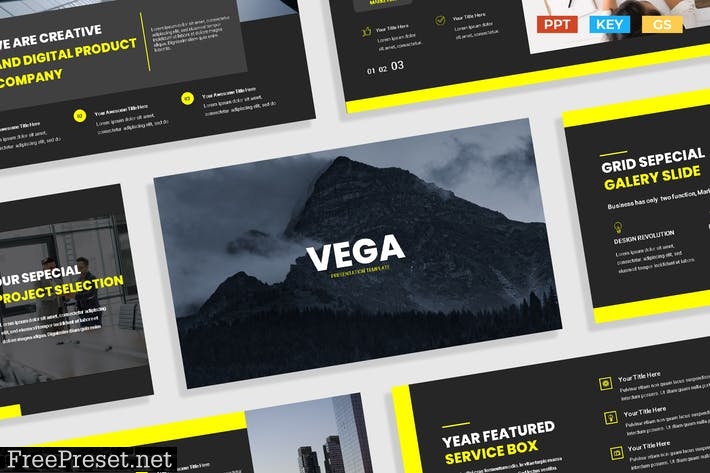 Dark Yellow Black Modern Clean Corporate Profile 6TCCJEL