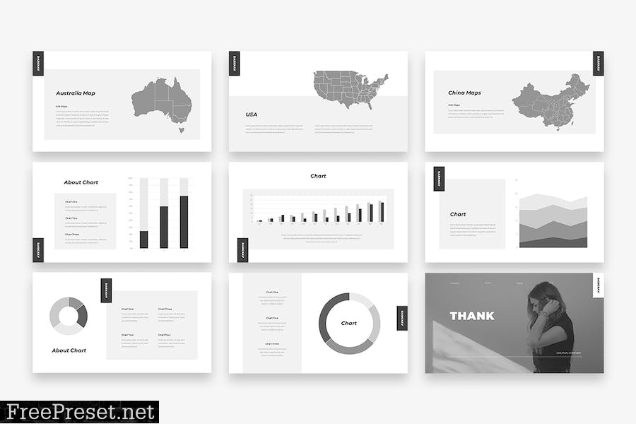 Darknav - Fashion PowerPoint Template 27BQZSM