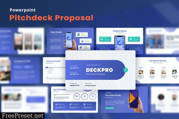 DeckPro - Pitch Deck Proposal 7STC4AJ