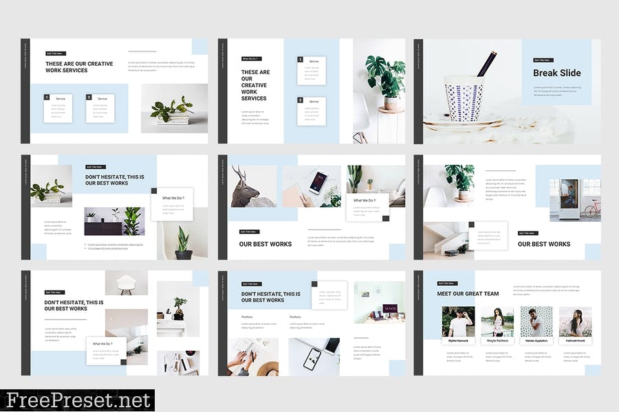 Deco - Creative Presentation Template S367NJU