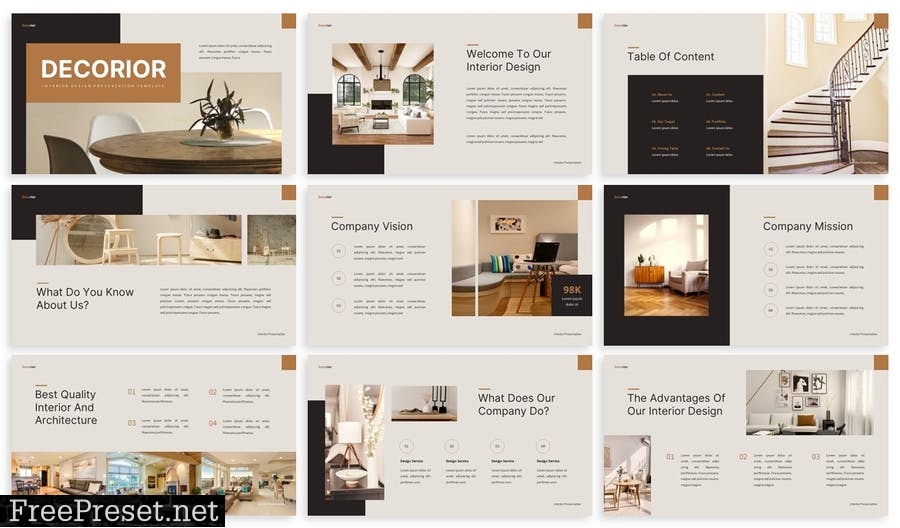 Decorior - Powerpoint Presentation Template VVG7SZD