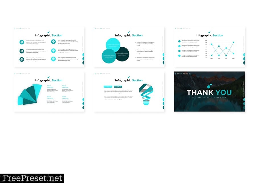 Deep Lake - Presentation Template XSQTNAC