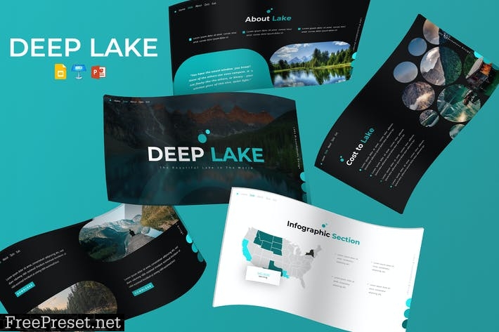 Deep Lake - Presentation Template XSQTNAC