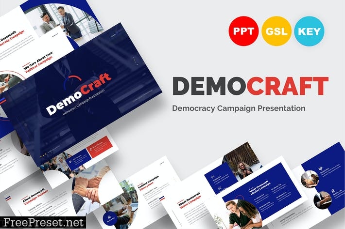 Democraft Democracy Campaign - Presentations 2B6U2LY