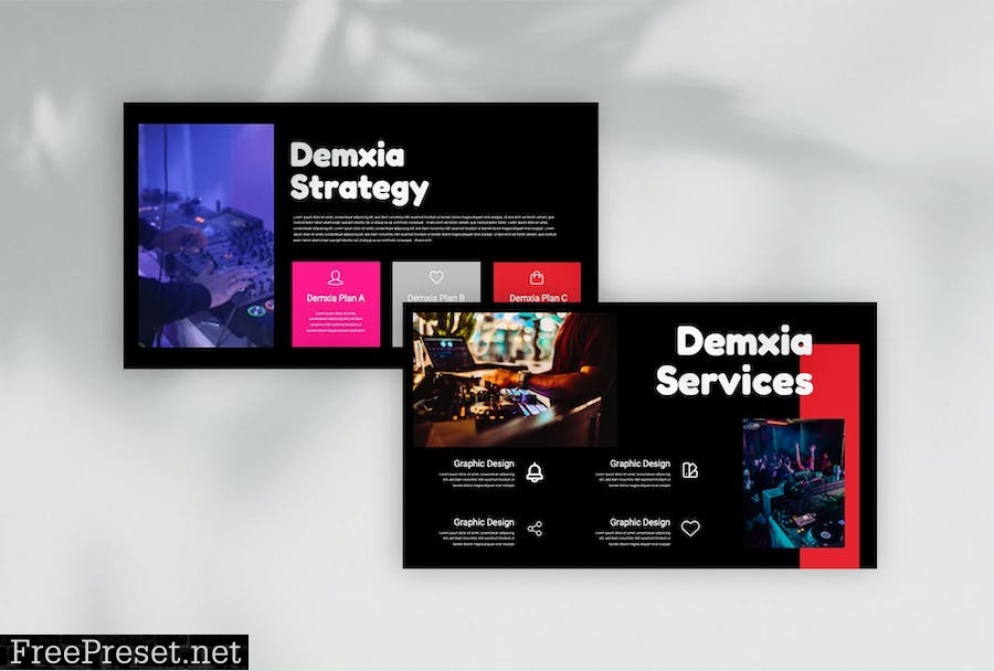 Demxia - Powerpoint Template 8NMNKWY