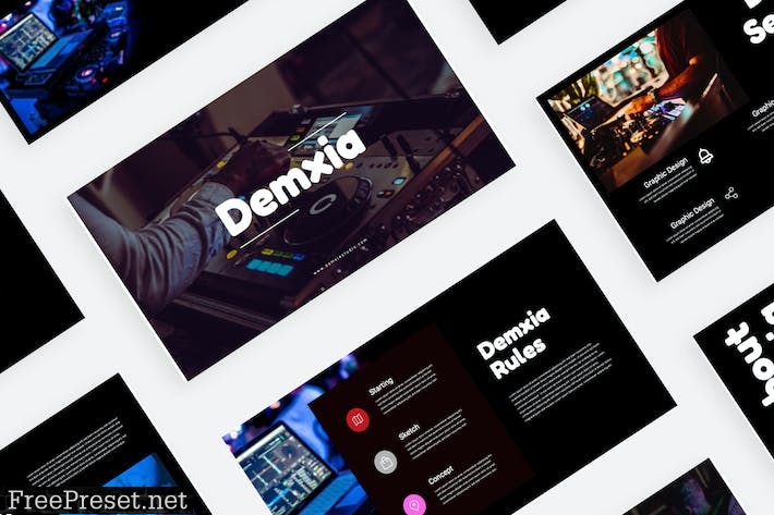 Demxia - Powerpoint Template 8NMNKWY