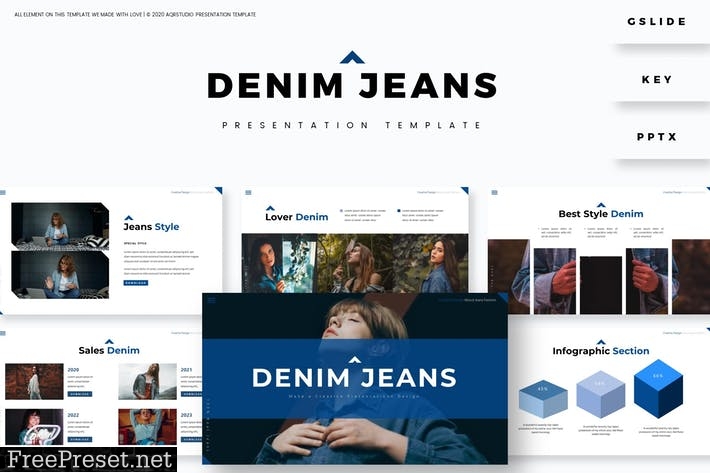 Denim Jeans - Presentation Template