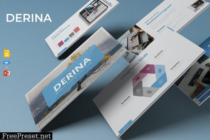 Derina Presentation Template BTHZHN5