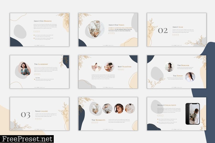 Derion - Presentation Template 54WRPCA