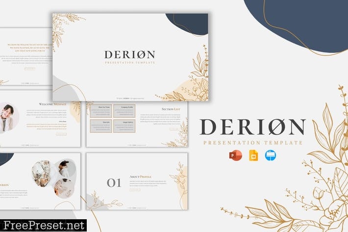 Derion - Presentation Template 54WRPCA