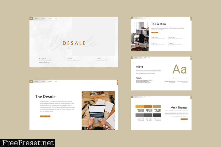 Desale - Presentation Template TPYFPTK