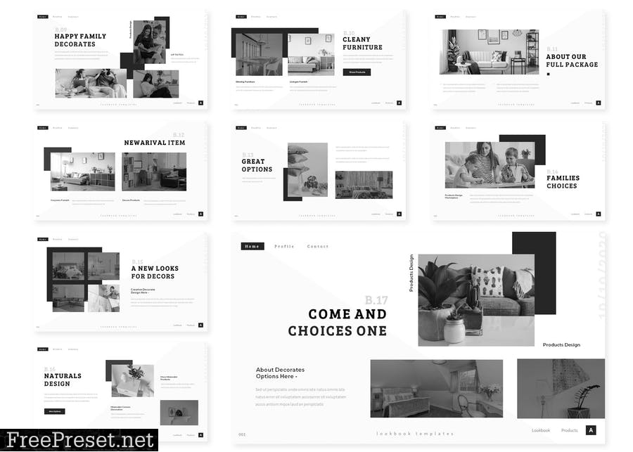 D'Furnishy | Presentation Template 6JS952J