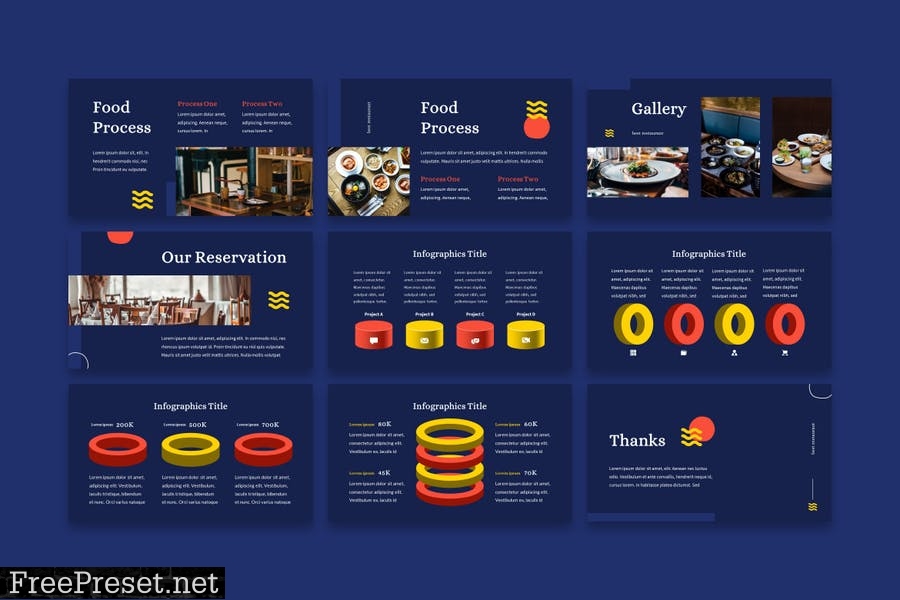 DHAHAR - Restaurant Presentation Template C3Y3FTB