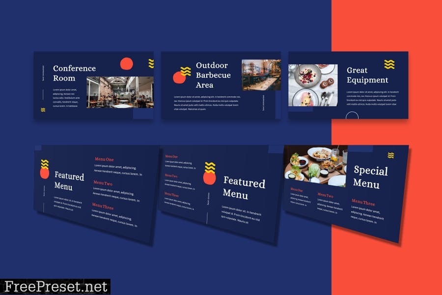 DHAHAR - Restaurant Presentation Template C3Y3FTB