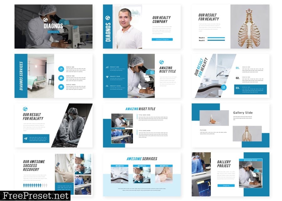 Diagnos - Presentation Template QUEW7ER