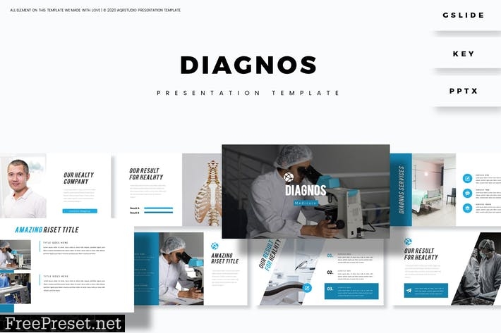 Diagnos - Presentation Template QUEW7ER