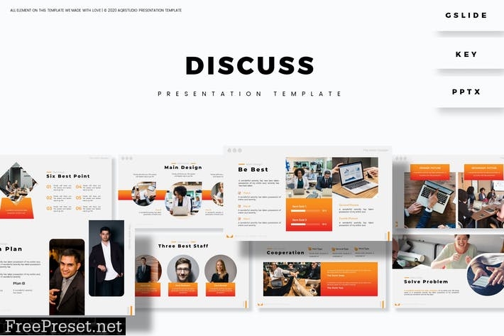 Discuss - Presentation Template JAGLD42