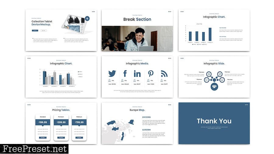 DISTRO - Powerpoint Template R9GA6T2