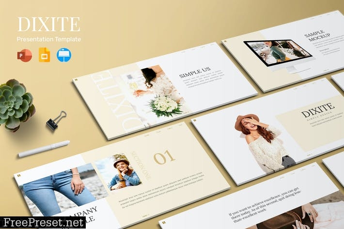 Dixite - Presentation Template UKPWE76