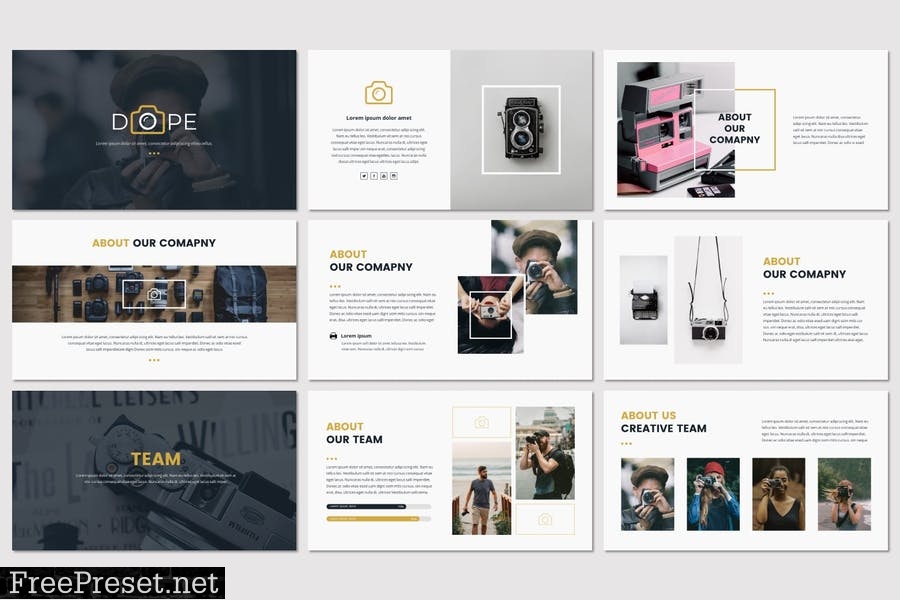 DOPE - Powerpoint Template CQ3L2T