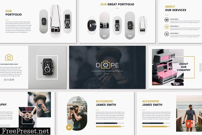 DOPE - Powerpoint Template CQ3L2T
