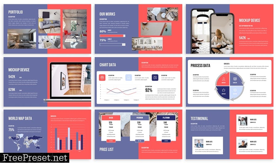 Dranka - Business Powerpoint Template FRP73LK