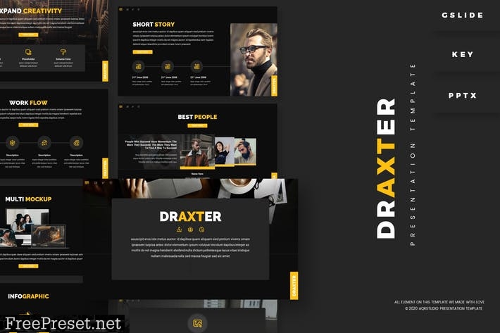 Draxter - Presentation Template HMWX4PY