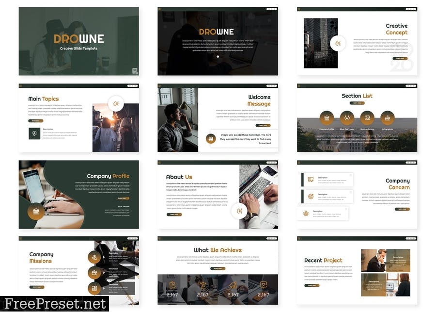 Drowne - Presentation Template REVSKYC