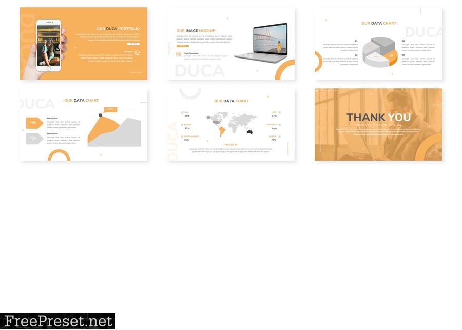 Duca - Powerpoint / Google Slides / Keynote TN7AF7S