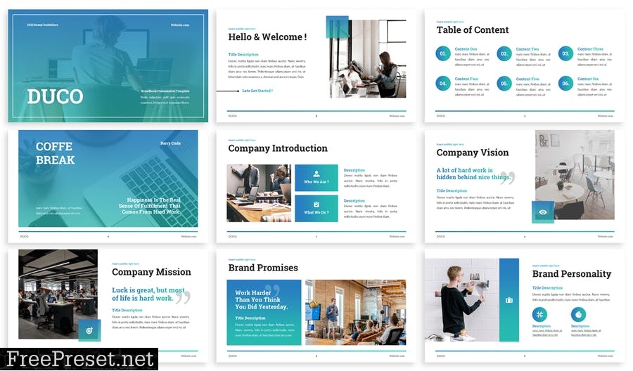 Duco - Business Powerpoint Template 9TJ9KQ3