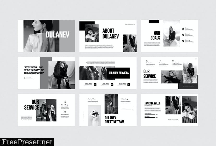 Dulanev - Powerpoint Template N8RFHFX