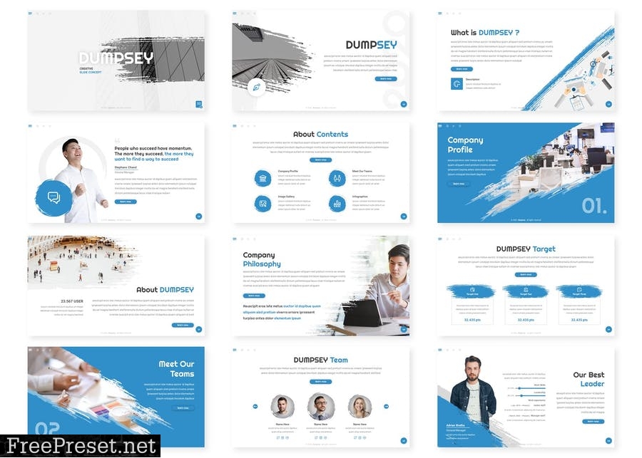 Dumpsey - Presentation Template YRQRZYS