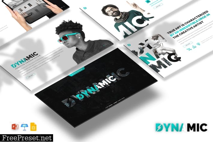 Dynamics - Creative PPTX / GSlides / Key Template 7C8PG6H