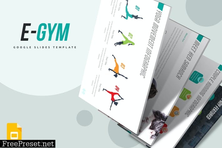 E-Gym Google Slides Template MQ7G66