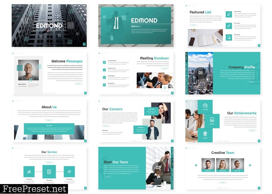 Edmond - Presentation Template 3RCEK9E