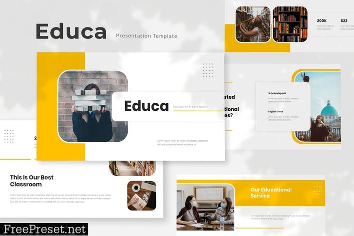 Educa - Education Presentation Template XQNC55R