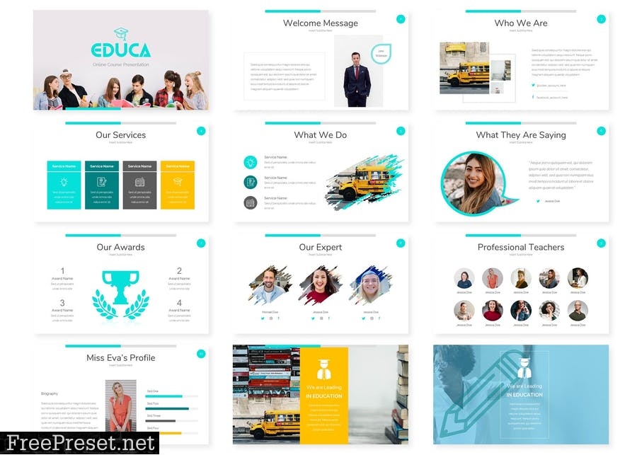 Educa - Google Slides Template UCLFP5