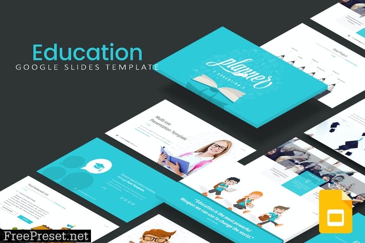 Education Google Slides Template DQU9TT